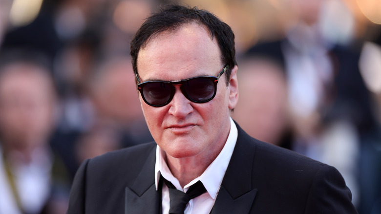 Quentin Tarantino in sunglasses