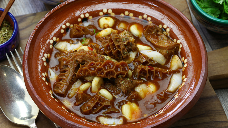 menudo roja tripe soup