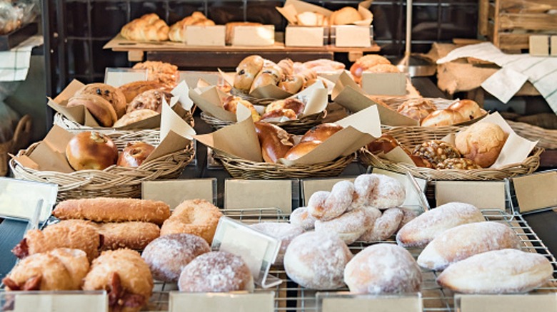 Japanese bakery items