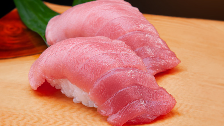 Japanese otoro bluefin tuna 