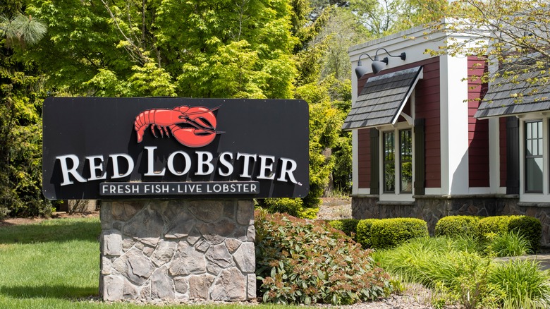 red lobster sign