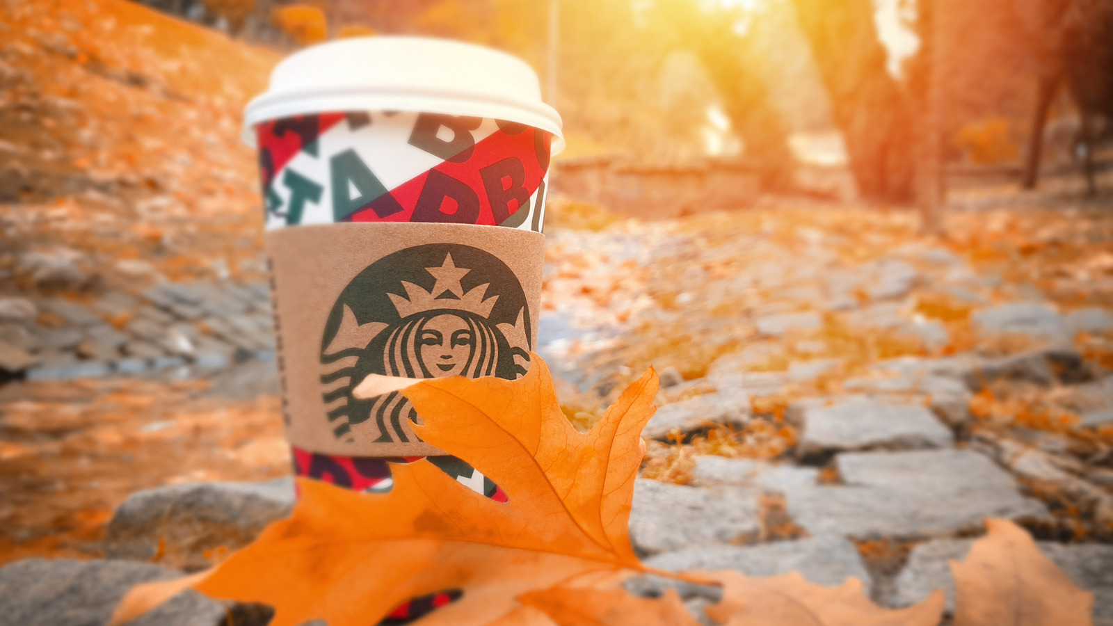 The Foamy Starbucks Upgrade That Adds Luscious Fall Flavor To Hot Drinks