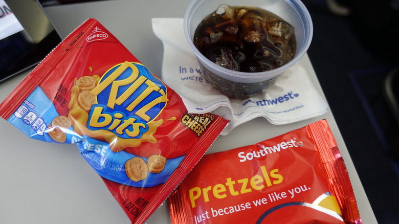 Southwest Airlines snacks