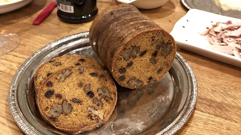 Bread baked in a can