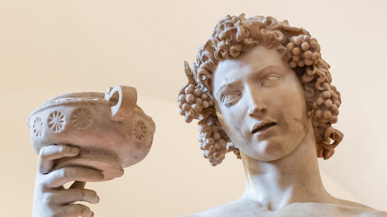 Michlangelo's sculpture of Bacchus