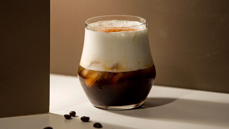 espresso with cold foam