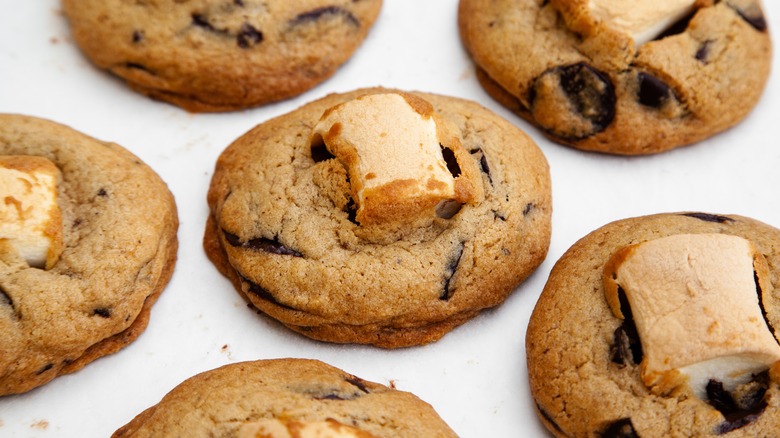 gooey s'mores cookie