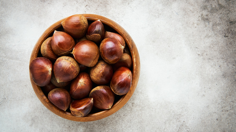 Chestnuts in a bowl