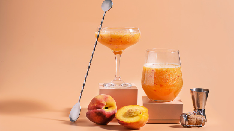 Peach Bellinis