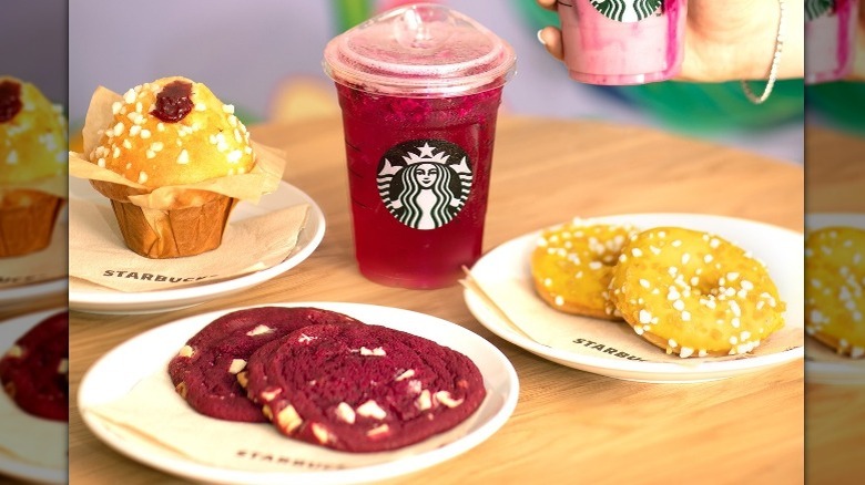 Starbucks Italy food and drinks