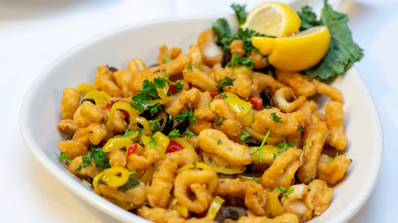 Fried calamari 