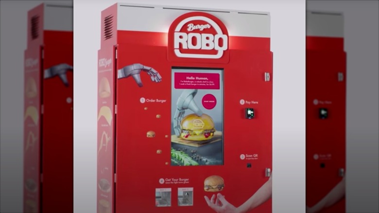 RoboBurger vending machine