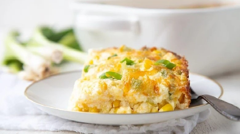 The Game-Changing Ingredient You Should Add To Creamy Corn Pudding