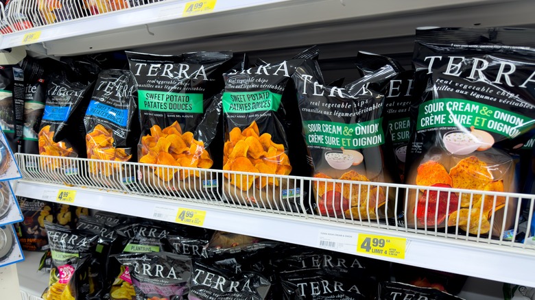 Terra chips bags