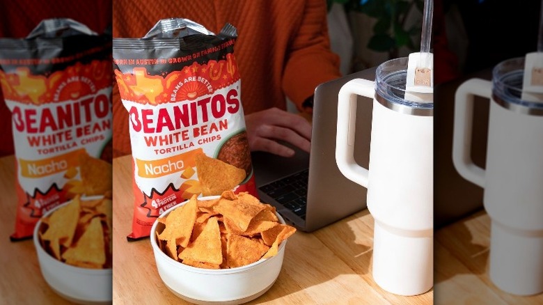 bag of Beanitos chips