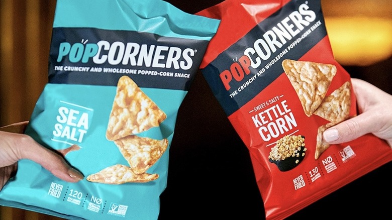 bags of PopCorners chips