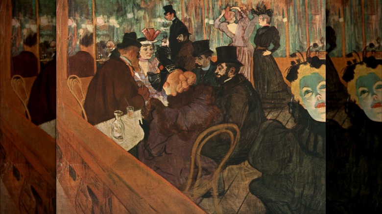 "At the Moulin Rouge" (1892) by Henri Toulouse-Lautrec