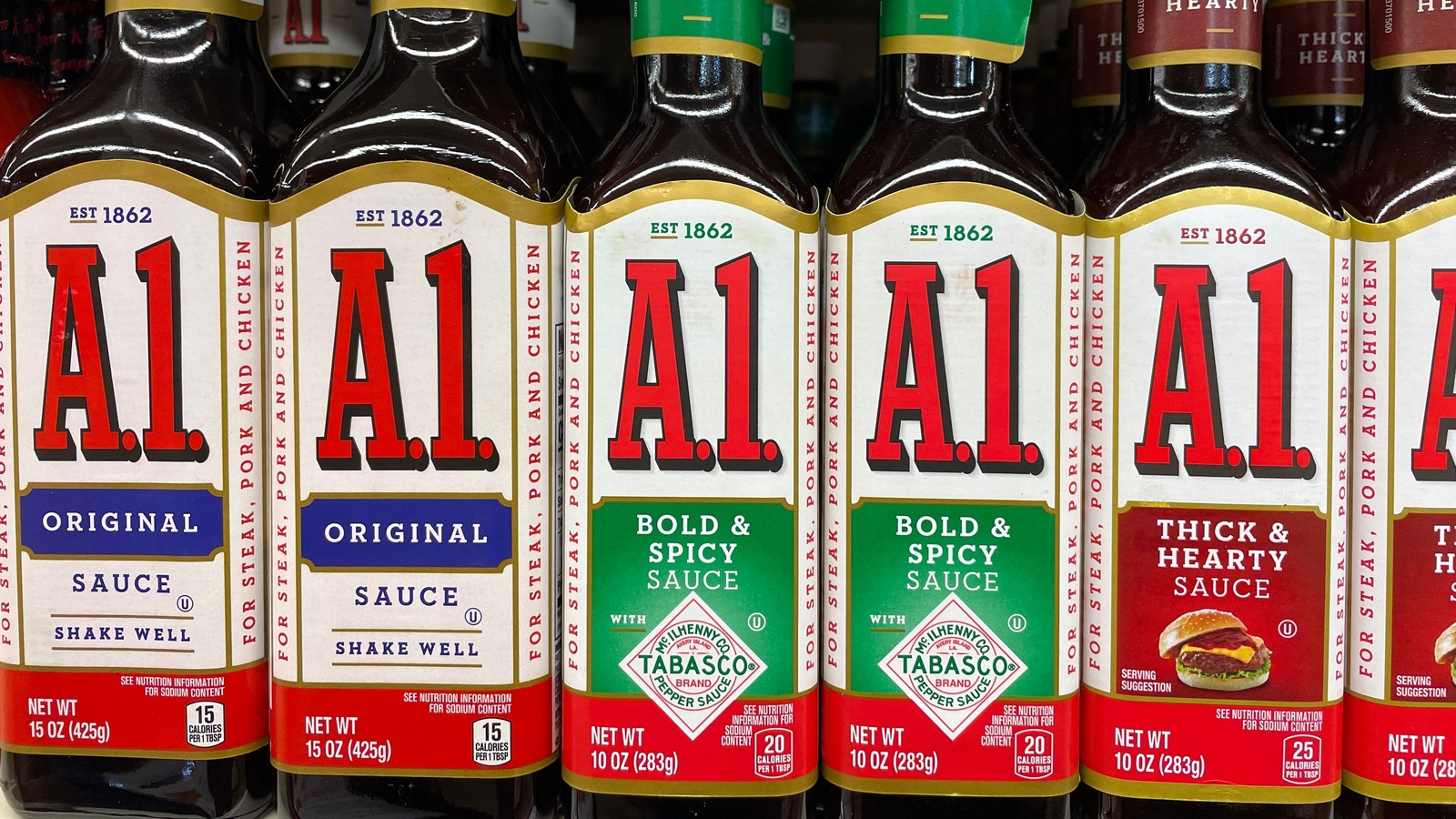 A1 Bold and Spicy Steak Sauce