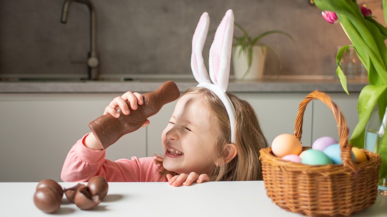 Sugar Plum goes feral for Easter with Chocolate Zombie Bunny
