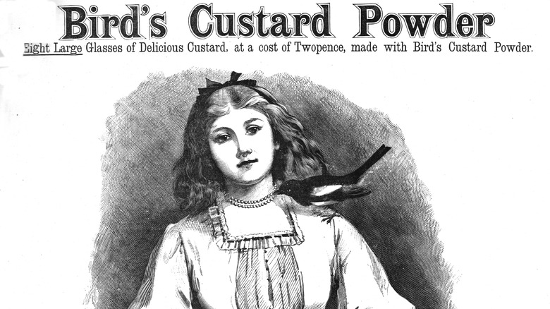 Ye old Bird's custard powder ad