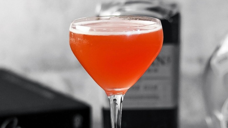 A Charlie Chaplin cocktail