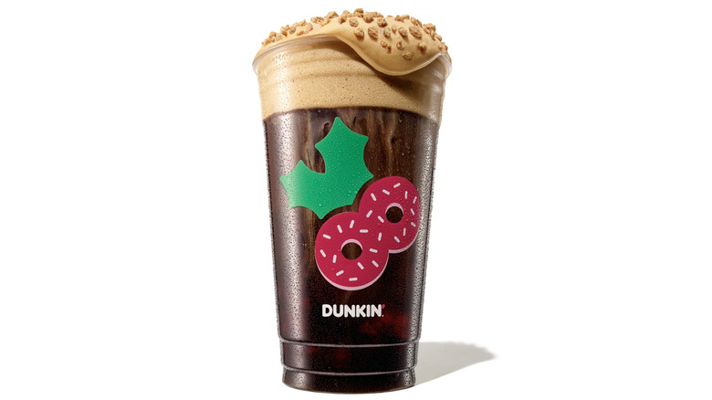 dunkin cookie butter cold brew