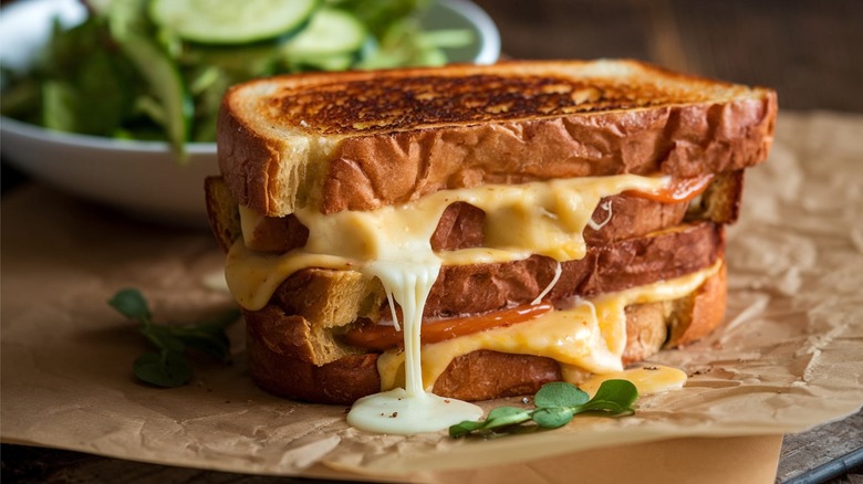 Grilled cheese sandwich