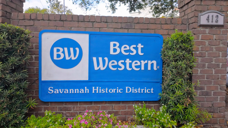 Best Western sign