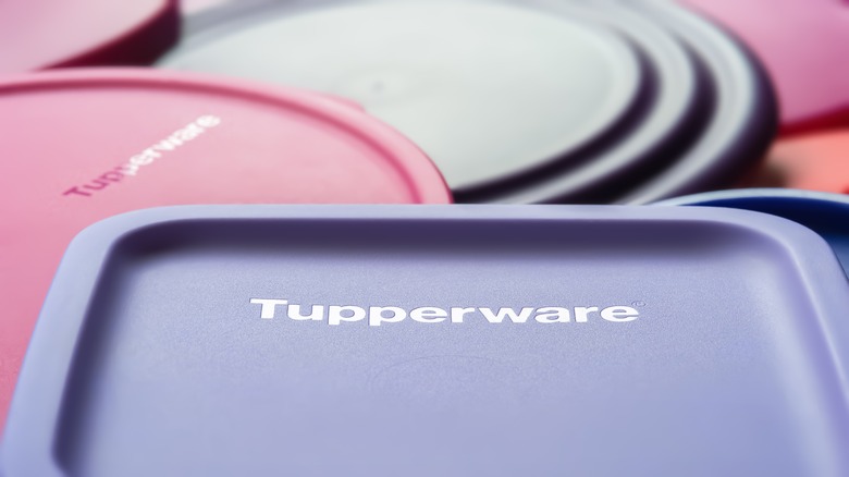 Tupperware plastic containers logo