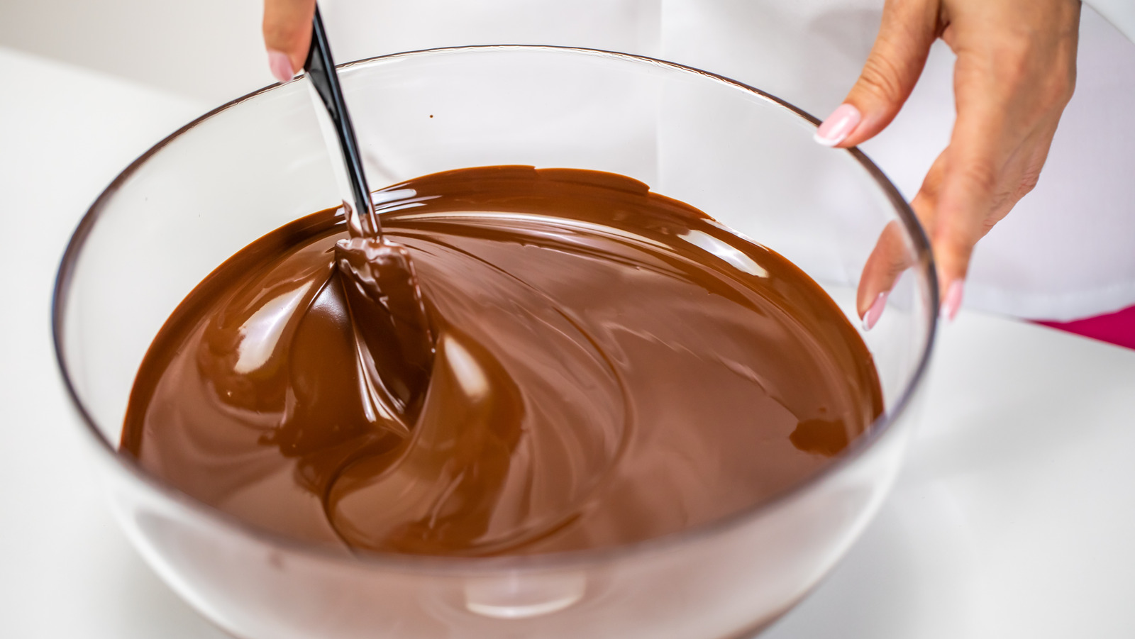 Tempering Chocolate Step 2/7 Stock Photo by ©NatashaPhoto 77839434