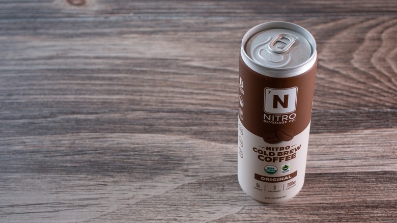 Canned nitro cold brew 