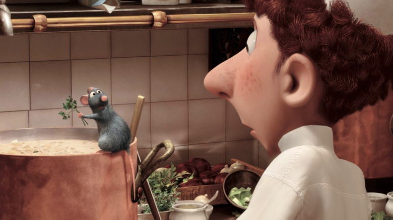 Clip from animated movie Ratatouille