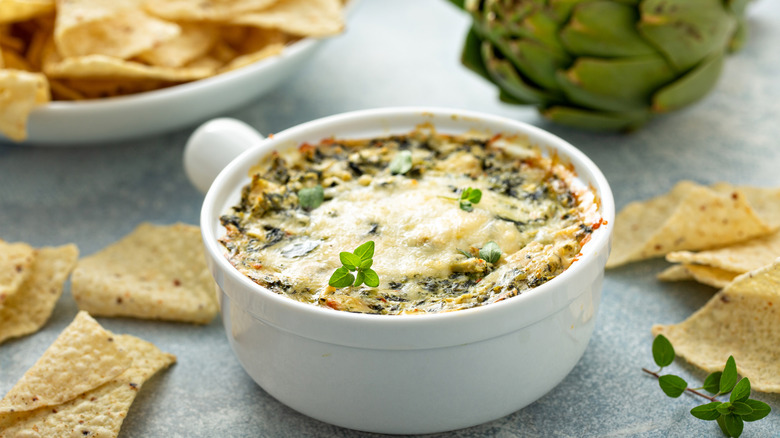 Spinach and artichoke dip 