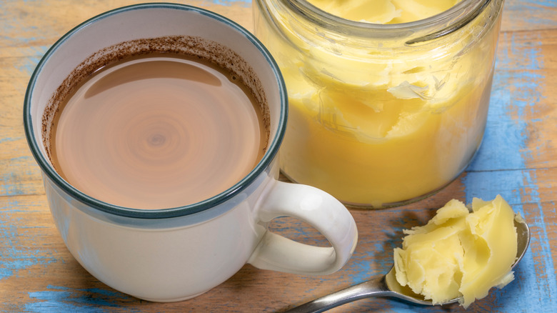 coffee and ghee 