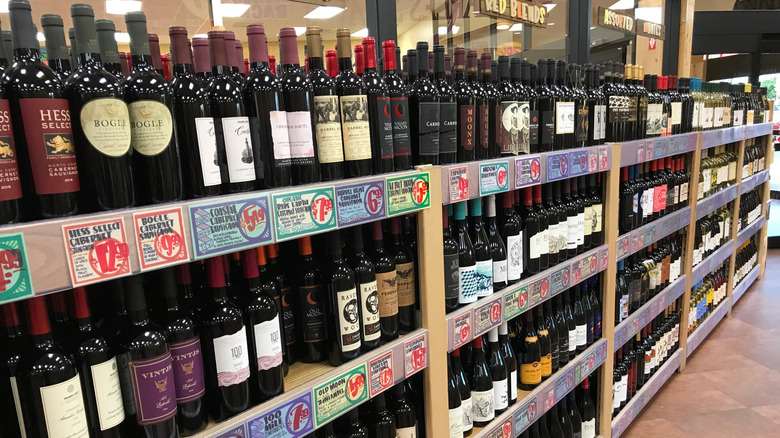 wine sold at Trader Joe's