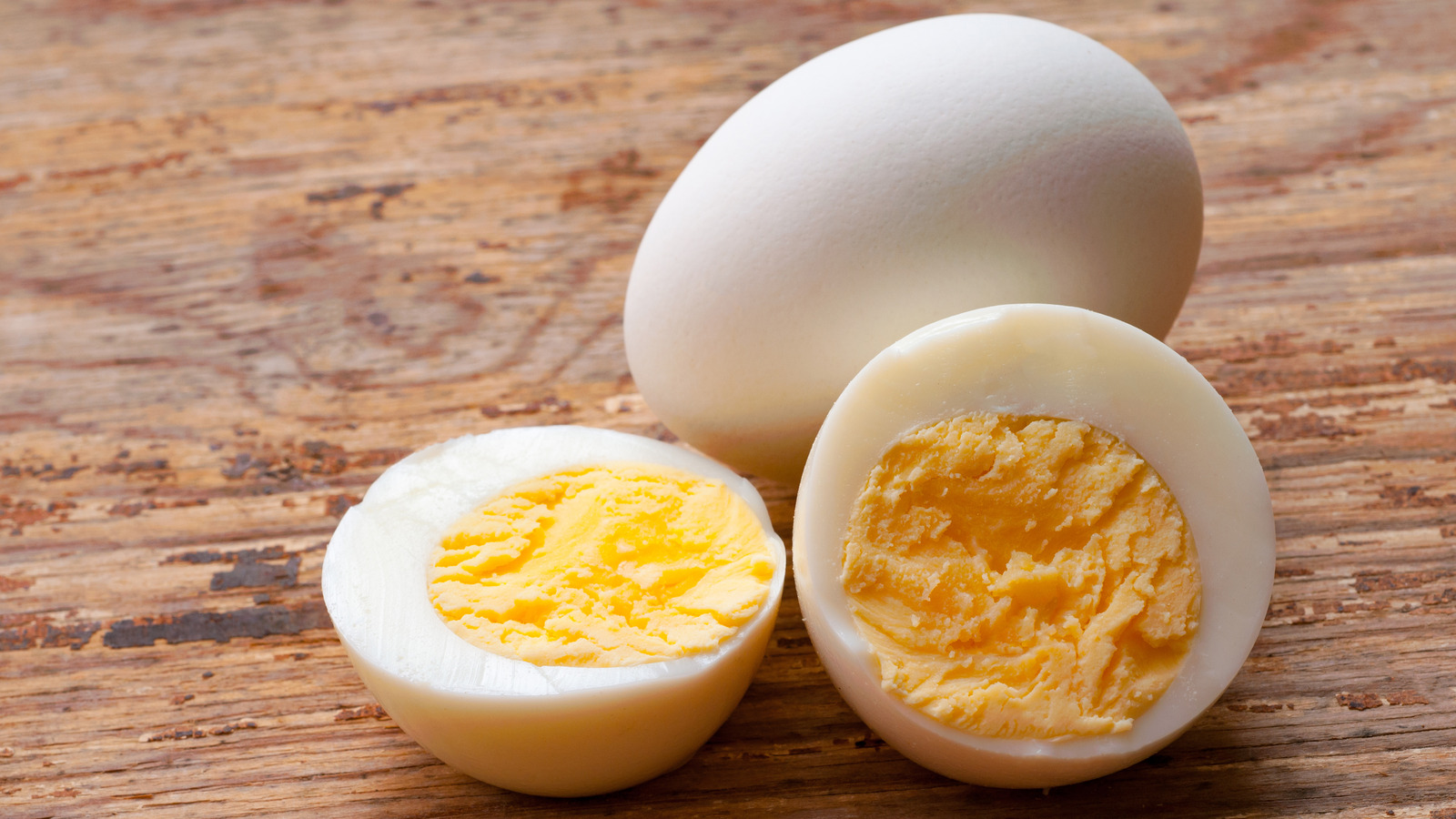 The Interesting Hack For Hard Boiled Egg Lovers Who Aren't Fans Of The Yolk
