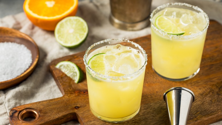 orange margaritas