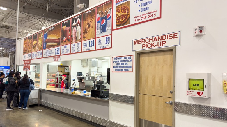 Costco food court interior