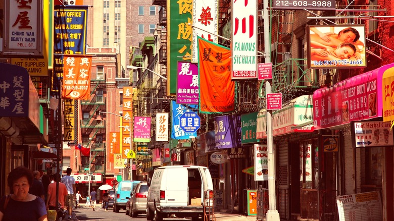 Chinatown in New York City