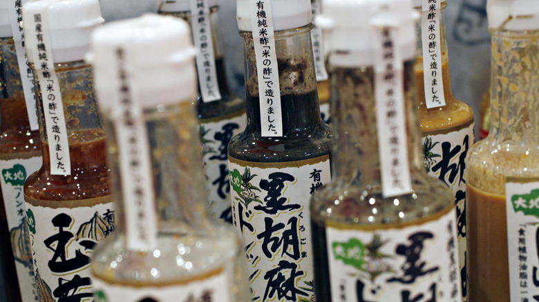 Japanese shoyu bottles