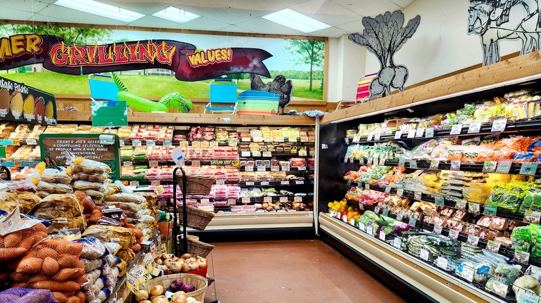 Trader Joe's interior with products 