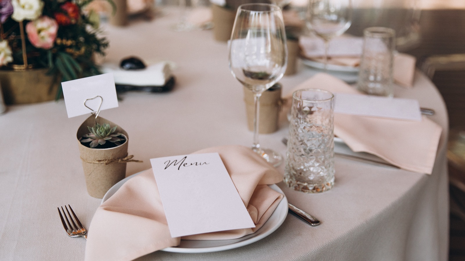 The key element you should not overlook when planning your wedding menu