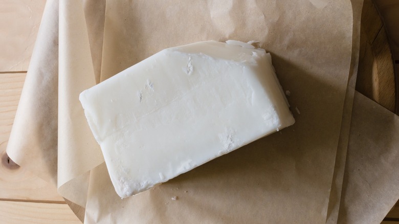 Block of beef tallow