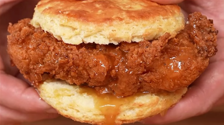 Derby honey butter chicken biscuit