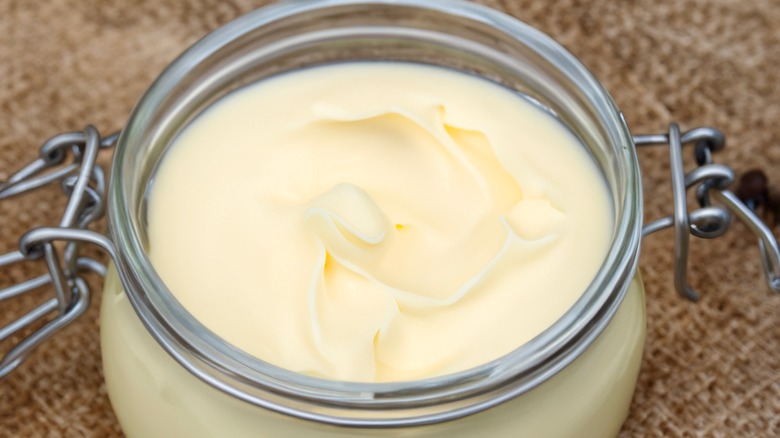 Jar of beef tallow