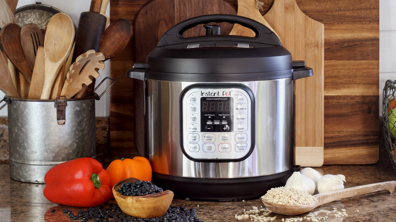 instant pot on counter