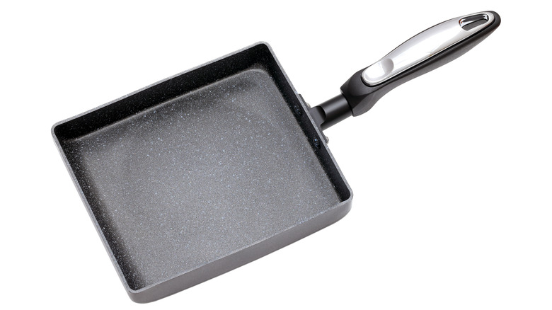 square nonstick pan for kimbap