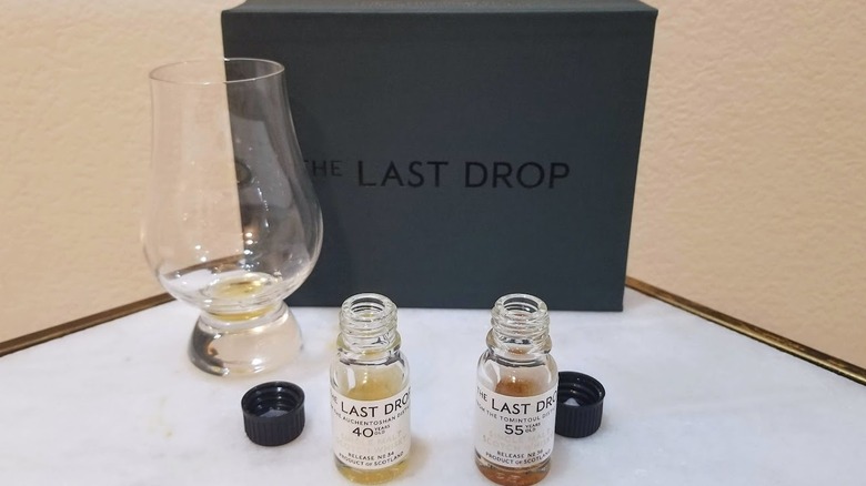 Last Drop's single-malt scotches