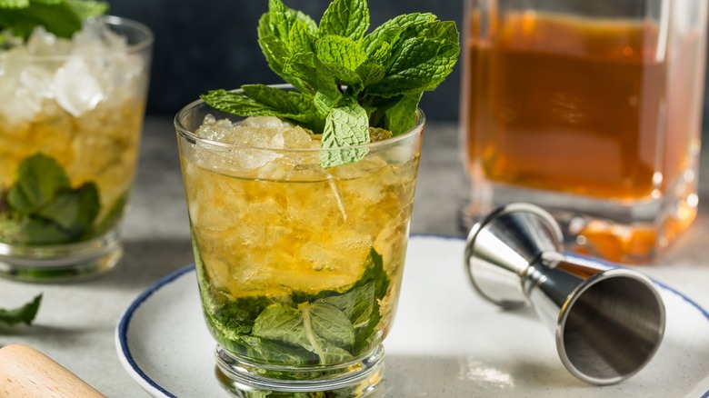 mint julep cocktail