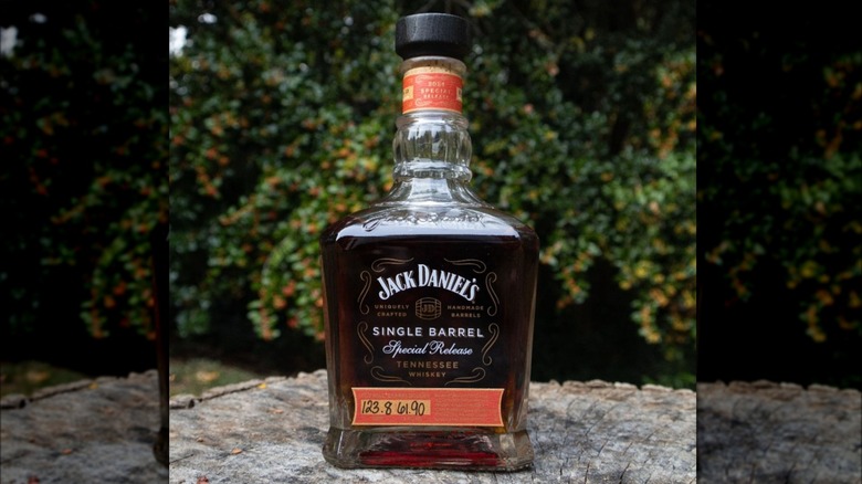 A bottle of Jack Daniel's Single Barrel 2024 Coy Hill